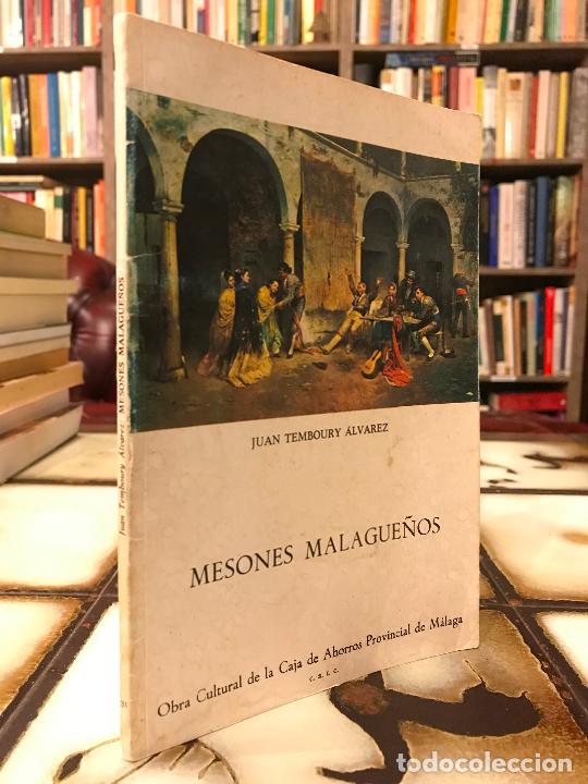 Libros: Mesones malague&ntilde;os. Juan Temboury &Aacute;lvarez. - Foto 1