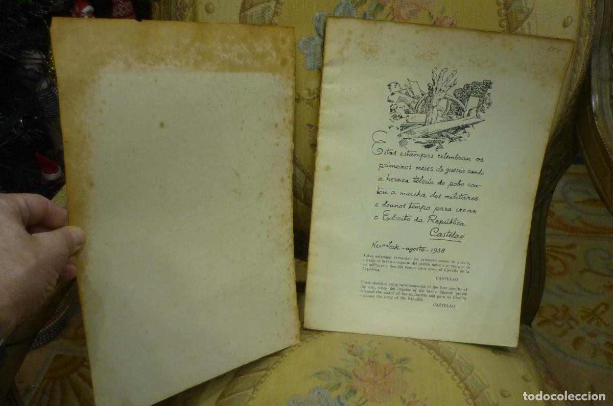 Libros: MILICIANOS, DE CASTELAO. EDICIONES AKAL 1976. - Foto 4