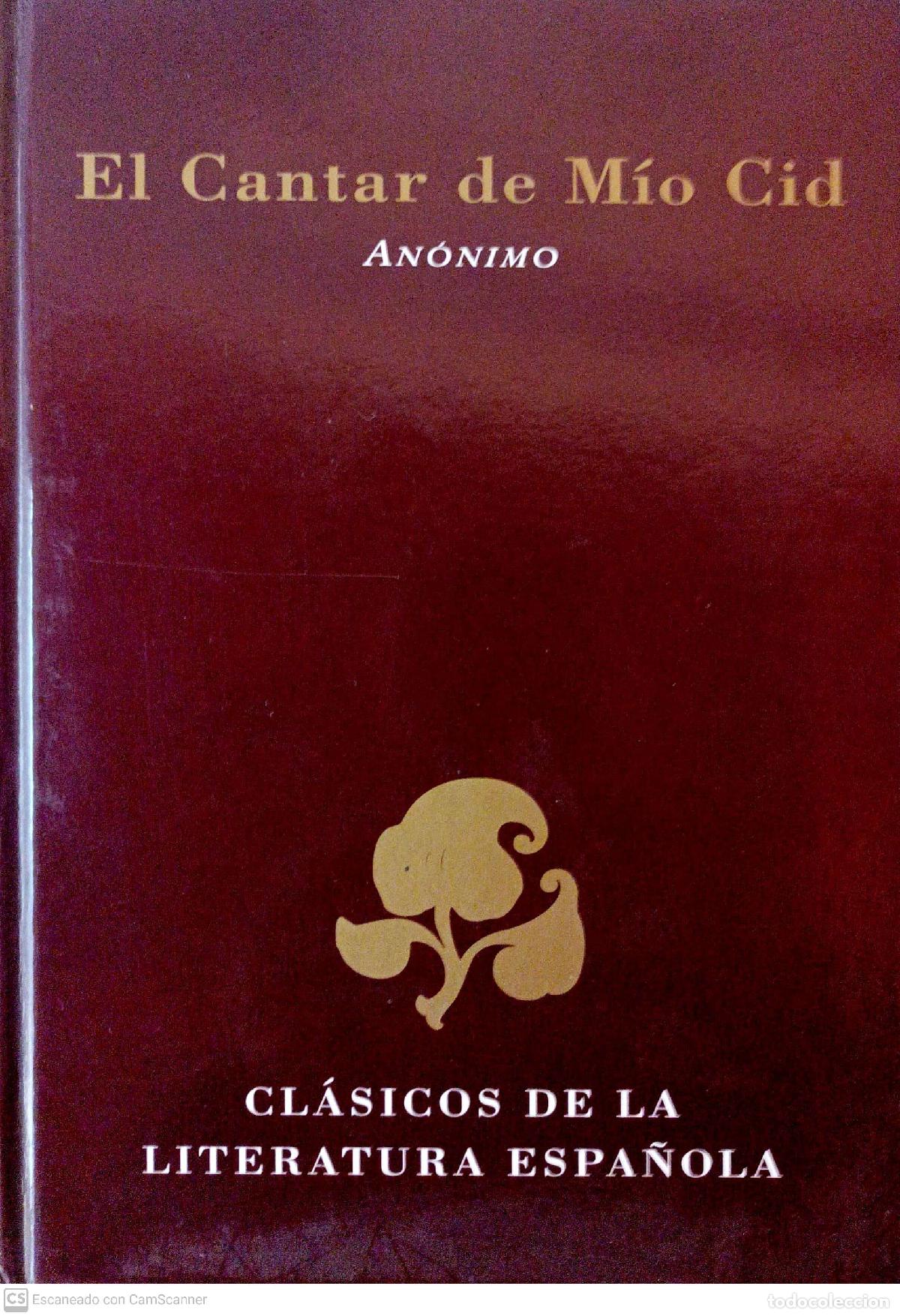 Libros: El cantar de M&iacute;o Cid - An&oacute;nimo - Foto 1