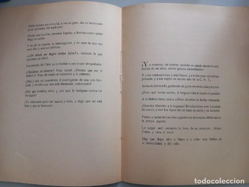 Libros: A los m&aacute;rtires espa&ntilde;oles. - CLAUDEL, Paul: - Foto 5