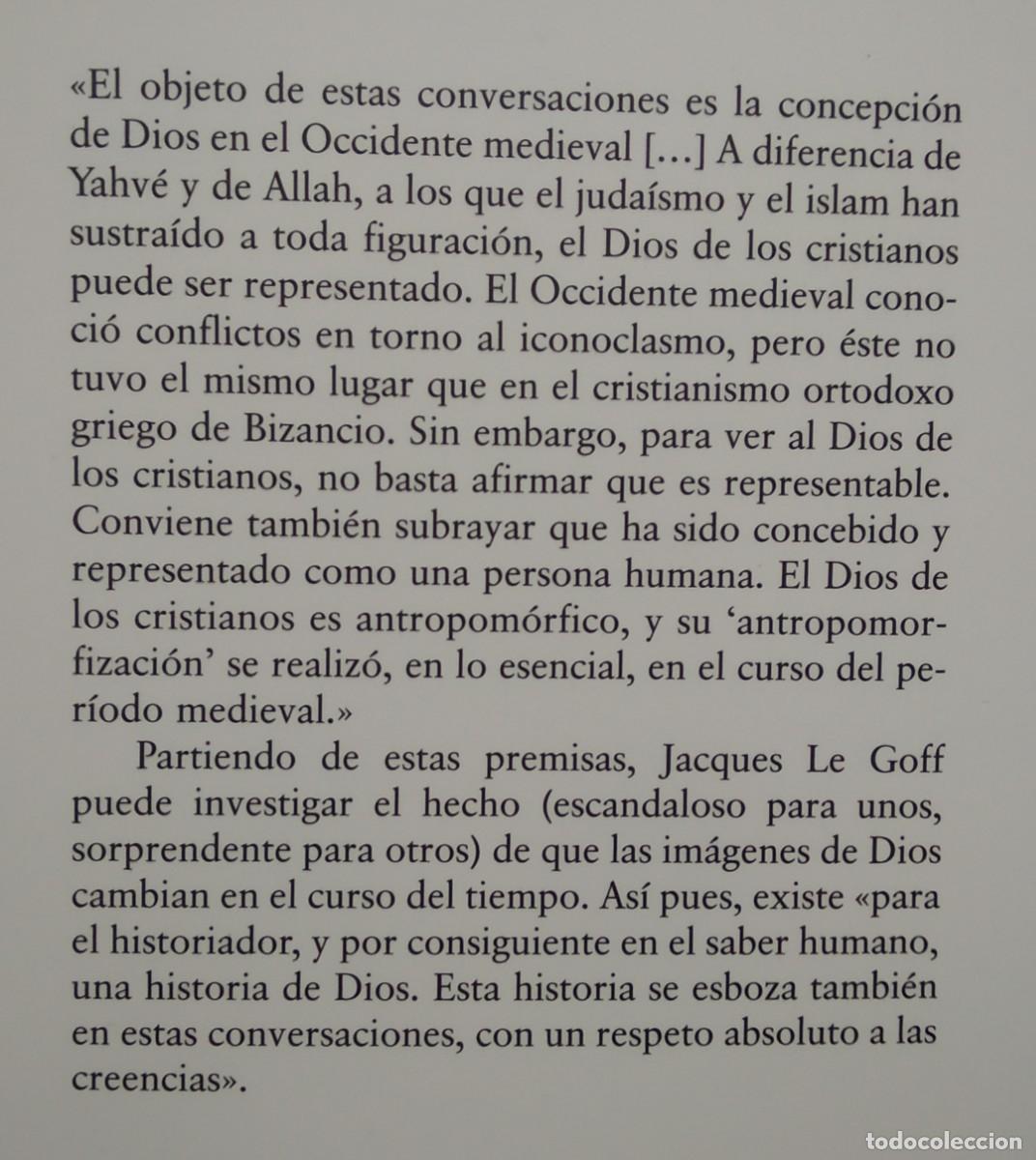 Libros: EL DIOS DE LA EDAD MEDIA -- JACQUES LE GOFF ... Editorial Trotta - Foto 2