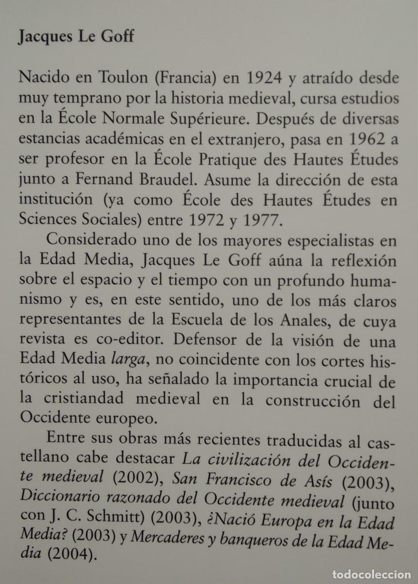 Libros: EL DIOS DE LA EDAD MEDIA -- JACQUES LE GOFF ... Editorial Trotta - Foto 3