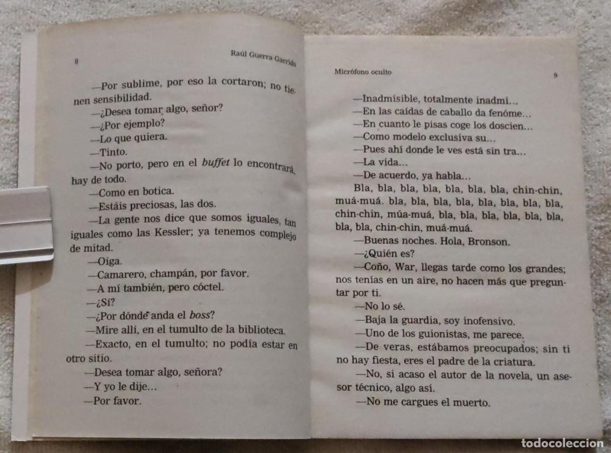 Libros: MICR&Oacute;FONO OCULTO. - Foto 4