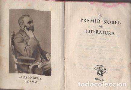 Libros: El Premio Nobel de Literatura - NO CONSTA AUTOR - Foto 1