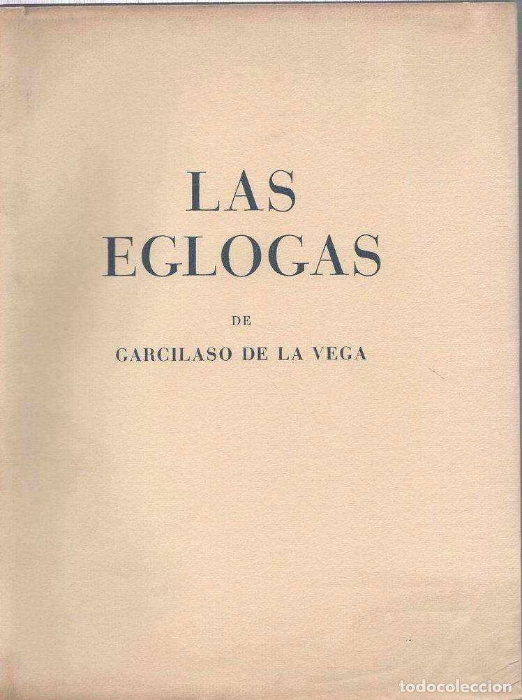 Libros: Las Eglogas - Garcilaso de la Vega - Foto 1