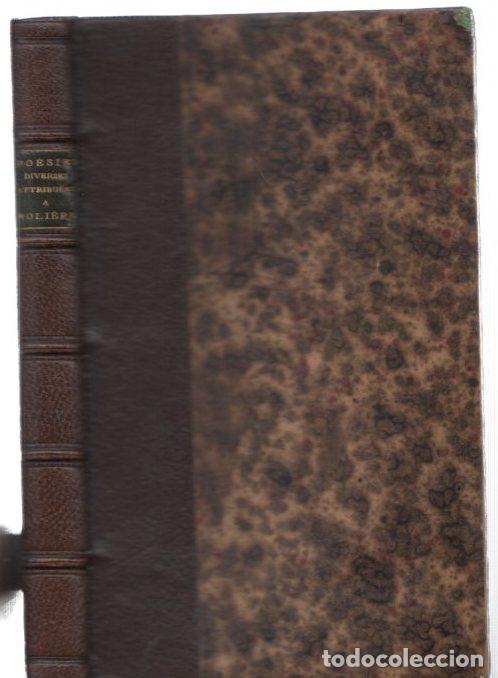 Libros: Po&eacute;sies diverses attribu&eacute;es a Moli&egrave;re - Moli&egrave;re - Foto 1
