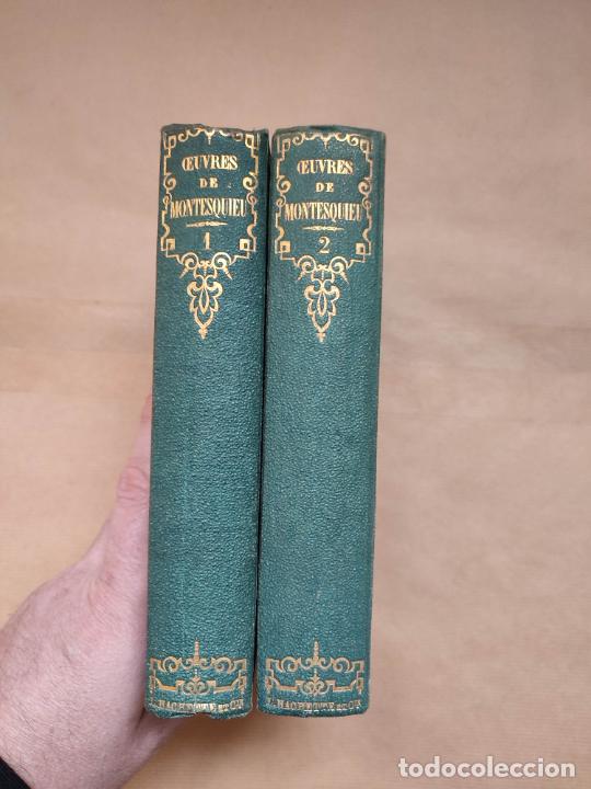 Libros: Oeuvres completes de. 2 tomos. - MONTESQUIEU. - Foto 1