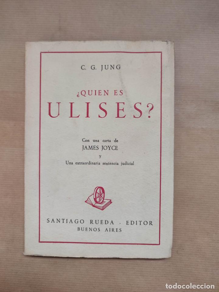 Libros: QUIEN ES ULISES. - C.G. Jung - Foto 1