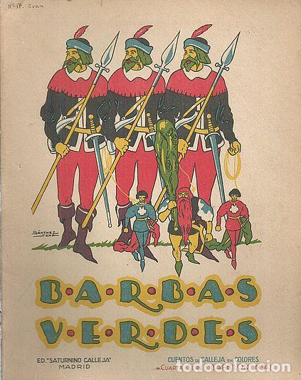 Libros: BARBAS VERDES - S/A - Foto 1