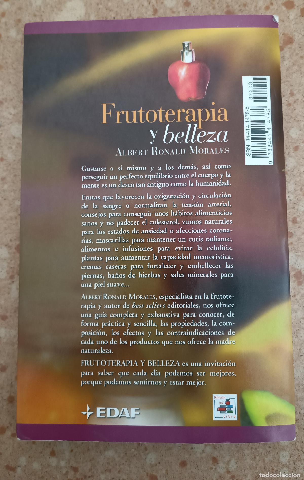 Libros: FRUTOTERAPIA Y BELLEZA, ALBERT RONALD MORALES. - Foto 3
