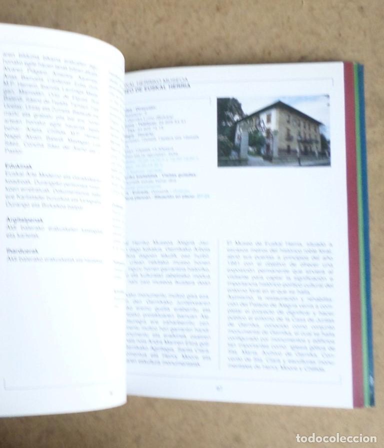 Libros: MUSEOAK EUSKADI MUSEOS - Mapa despegable - Ed. Gobierno vasco 1995 - Foto 4