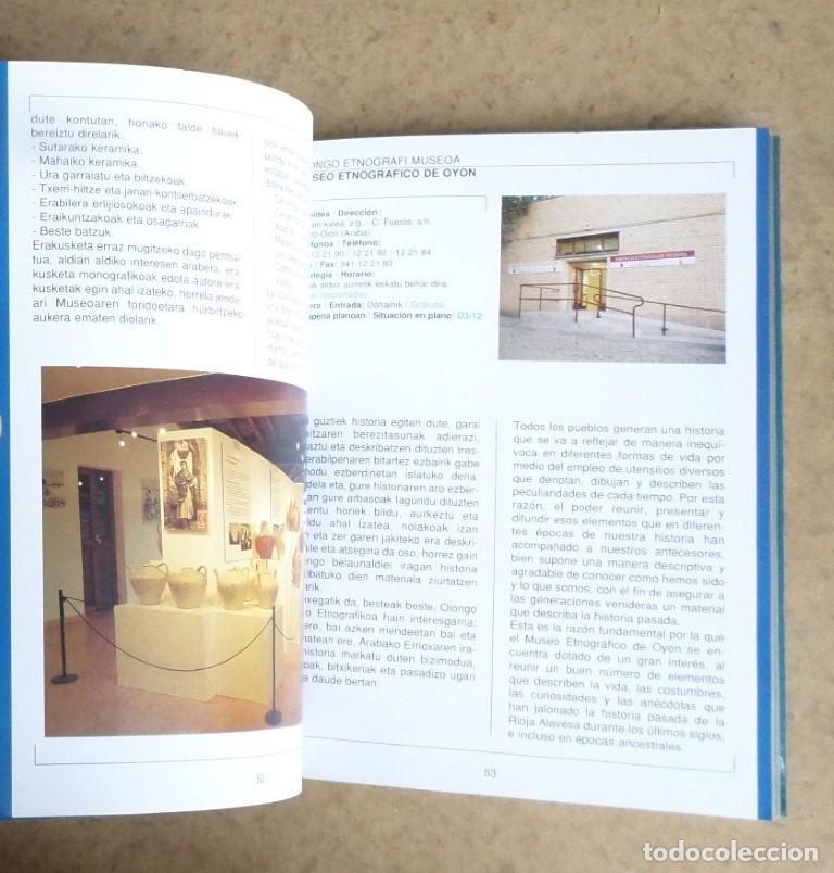 Libros: MUSEOAK EUSKADI MUSEOS - Mapa despegable - Ed. Gobierno vasco 1995 - Foto 5