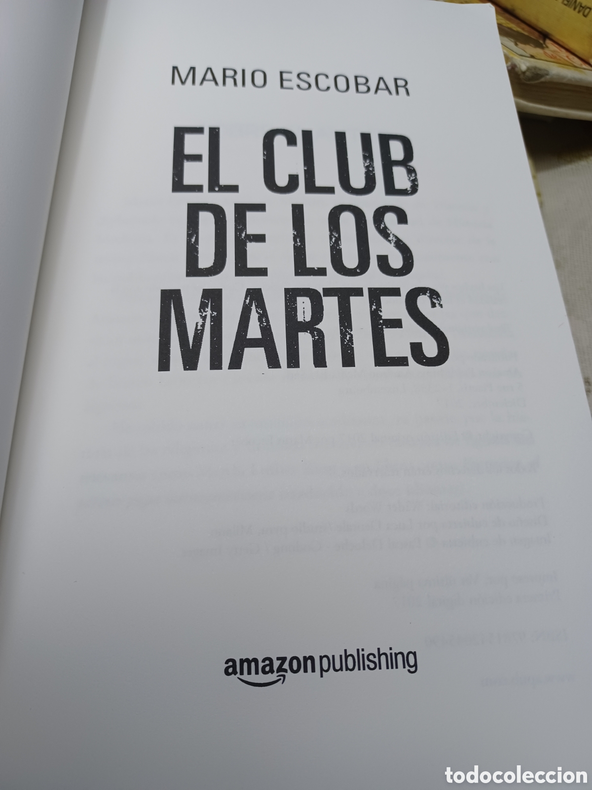 Libros: Barybook C71. El club de los martes Mario Escobar - Foto 3