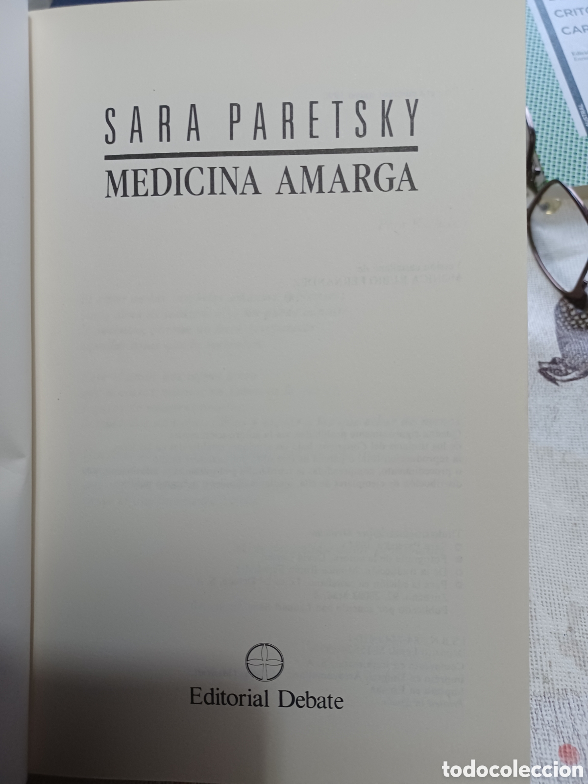 Libros: Barybook C71. Medicina amarga Sara paretsky - Foto 3
