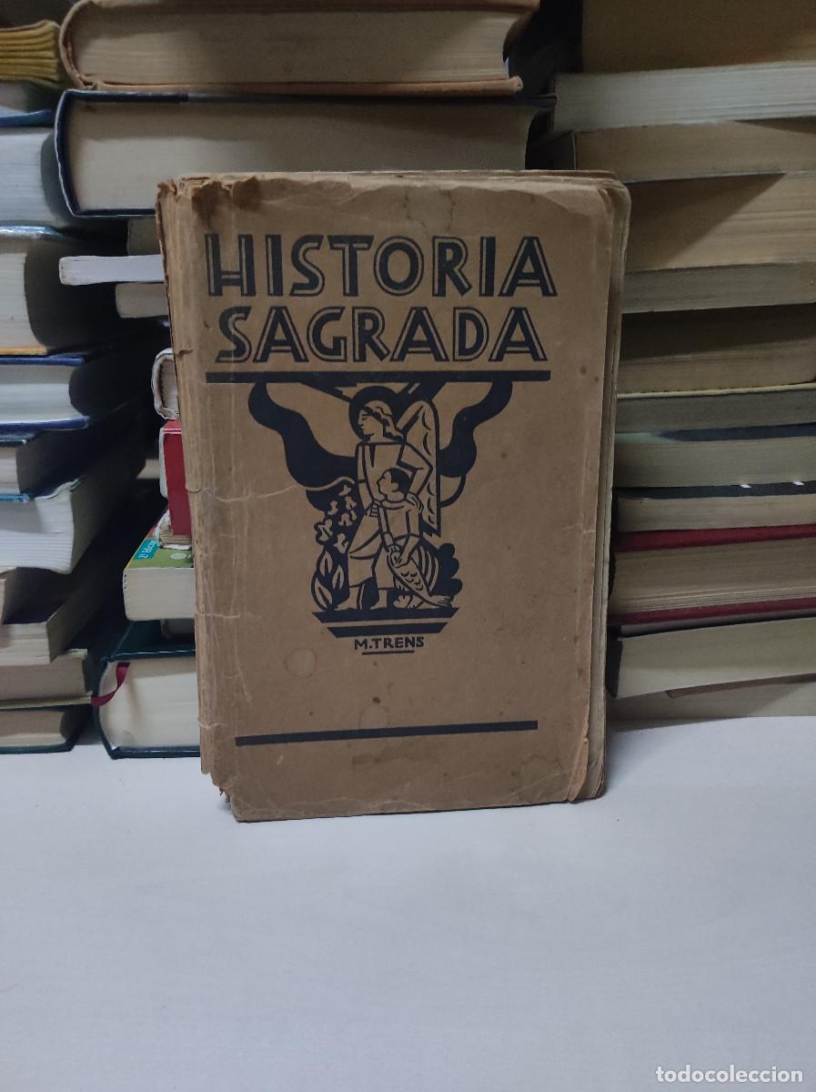 Libros: Historia sagrada Manuel Trens - Foto 1
