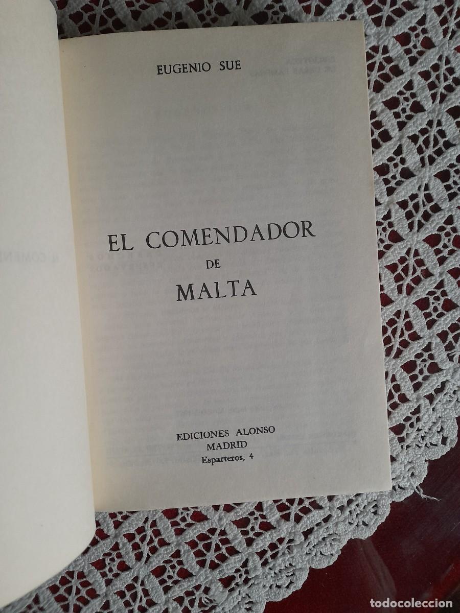 Libros: El comendador de Malta por Eugenio Sue 1967 - Foto 3