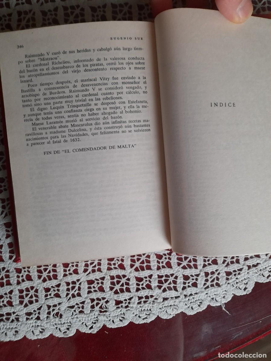 Libros: El comendador de Malta por Eugenio Sue 1967 - Foto 5