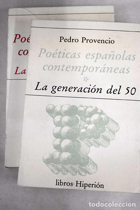 Libros: Po&eacute;ticas espa&ntilde;olas contempor&aacute;neas - Foto 1