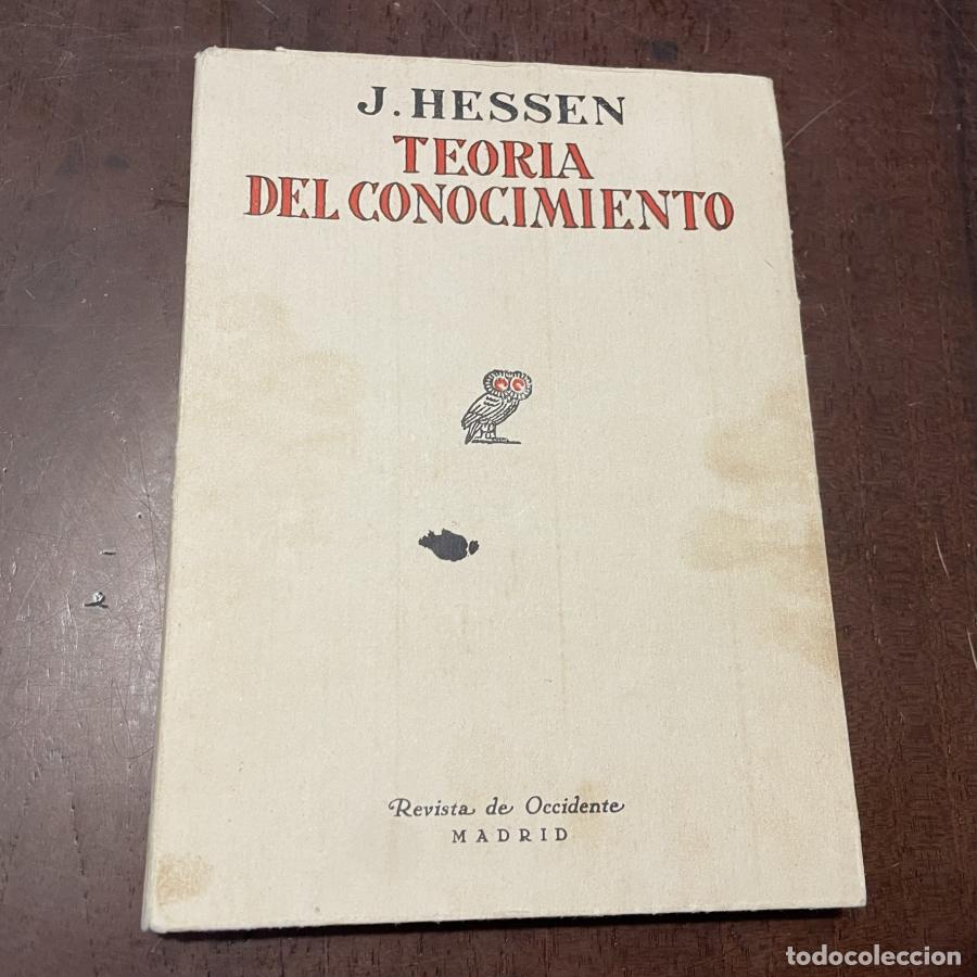 Libros: Teor&iacute;a del conocimiento - J. Hessen - Foto 1