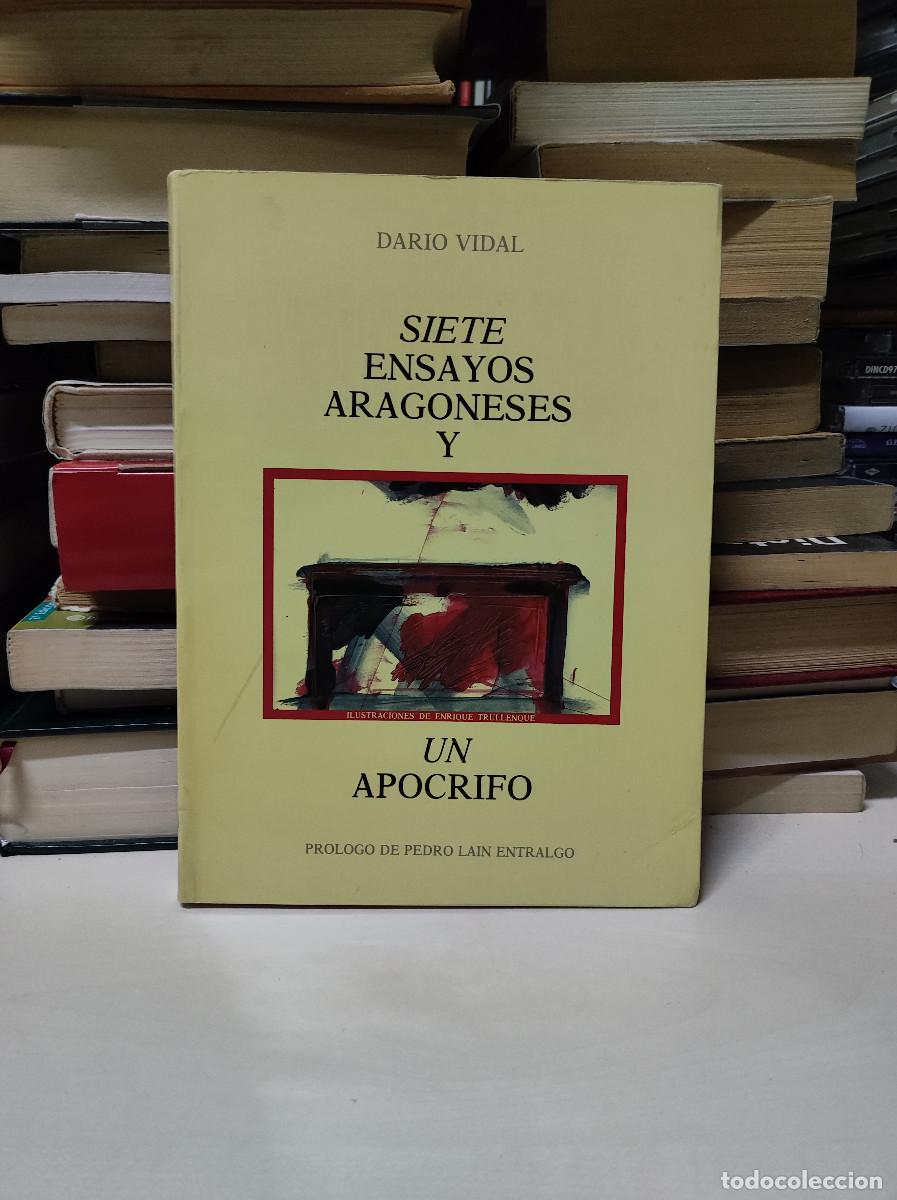 books: SIETE ENSAYOS ARAGONESES Y UN APOCRIFO DARIO VIDAL