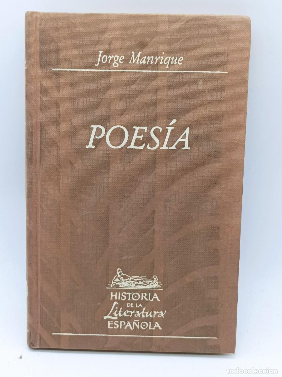 Libros: POESIA- JORGE MANRIQUE - Foto 1