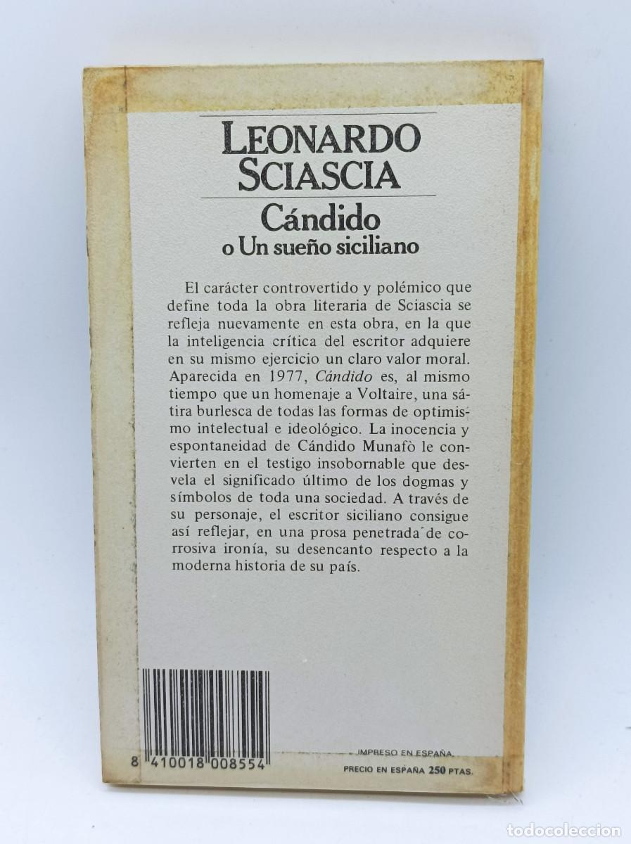 Libros: CANDIDO O UN SUE&Ntilde;O SICILIANO- LEONARDO SCIASCIA - Foto 2