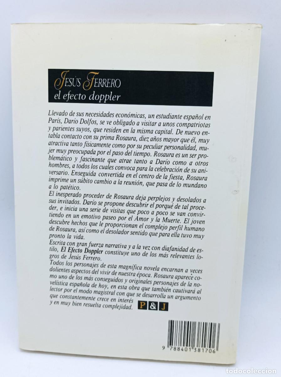 Libros: EL EFECTO DOPPLER- JESUS FERRERO - Foto 2