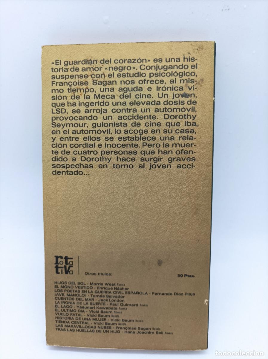 Libros: EL GUARDIAN DEL CORAZON- FRAN&Ccedil;OISE SAGAN - Foto 2