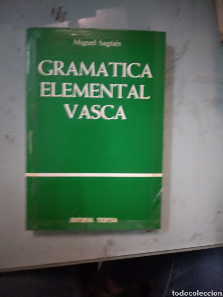 Libros: Miguel Sagues, Gram&aacute;tica elemental vasca, Txertoa - Foto 1
