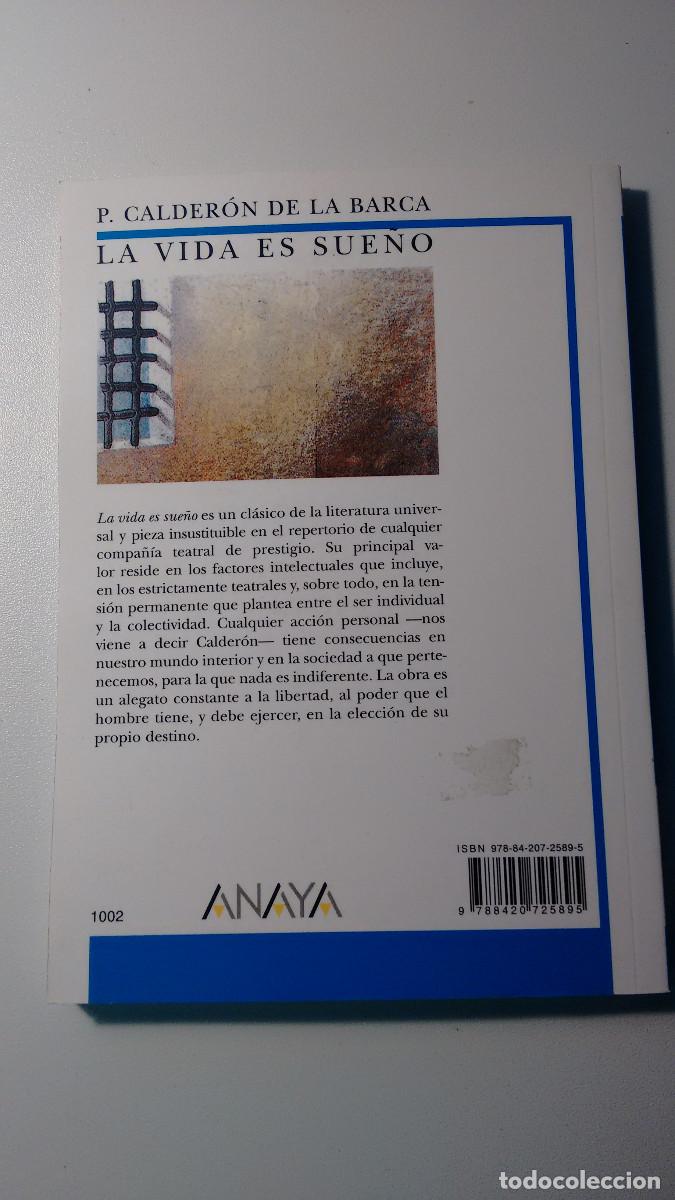 Libros: La vida es sue&ntilde;o. P. Calder&oacute;n de la Barca - Foto 2