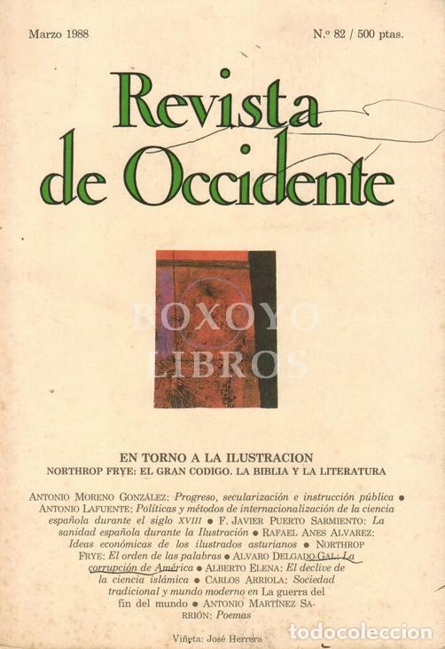 Libros: AAVV. Revista de Occidente n&ordm; 82 - Foto 1