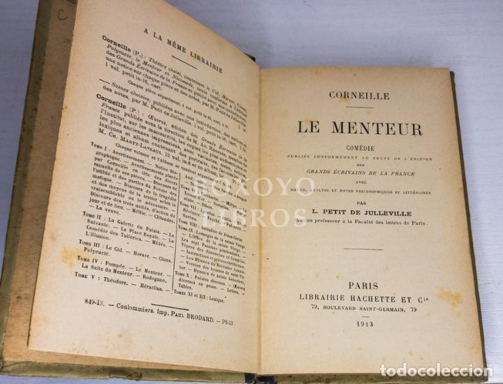 Libros: CORNEILLE. Le menteur. Com&eacute;die - Foto 2