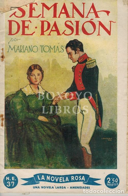 Libros: TOM&Aacute;S, Mariano. Semana de pasi&oacute;n - Foto 1