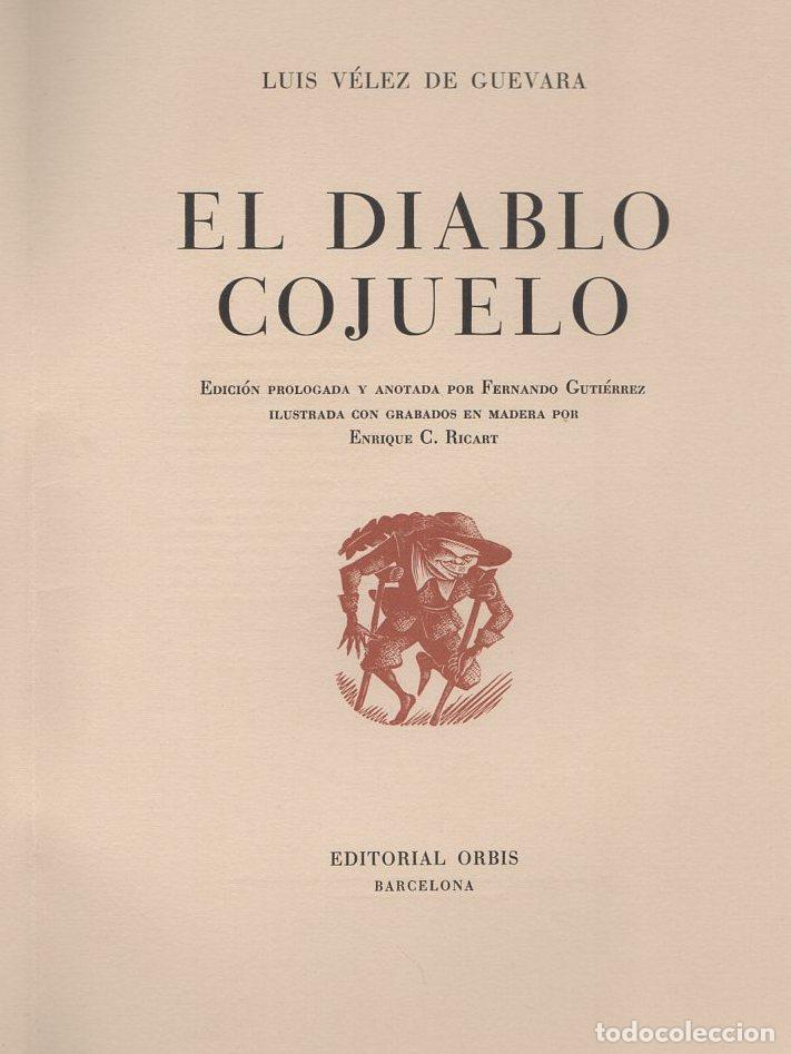Libros: El diablo cojuelo - V&eacute;lez de Guevara, Luis - Foto 1