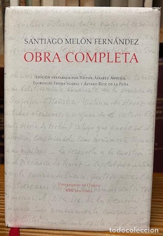 Libros: OBRA COMPLETA - MELON FERNANDEZ, Santiago - Foto 1