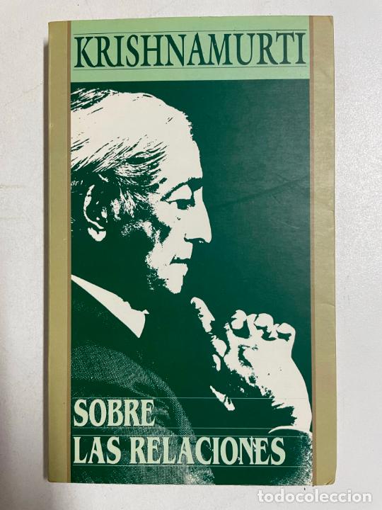 Libros: Sobre las relaciones / Krishnamurti - Foto 1