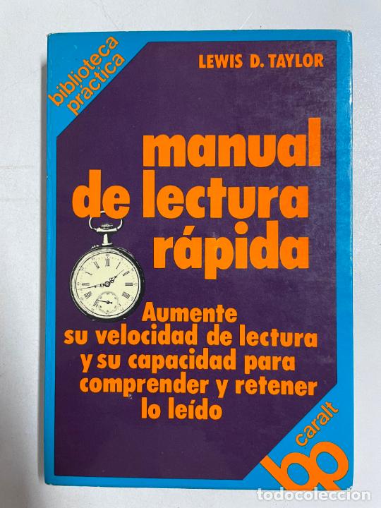 Libros: Manual de lectura r&aacute;pida / Lewis D. Taylor - Foto 1