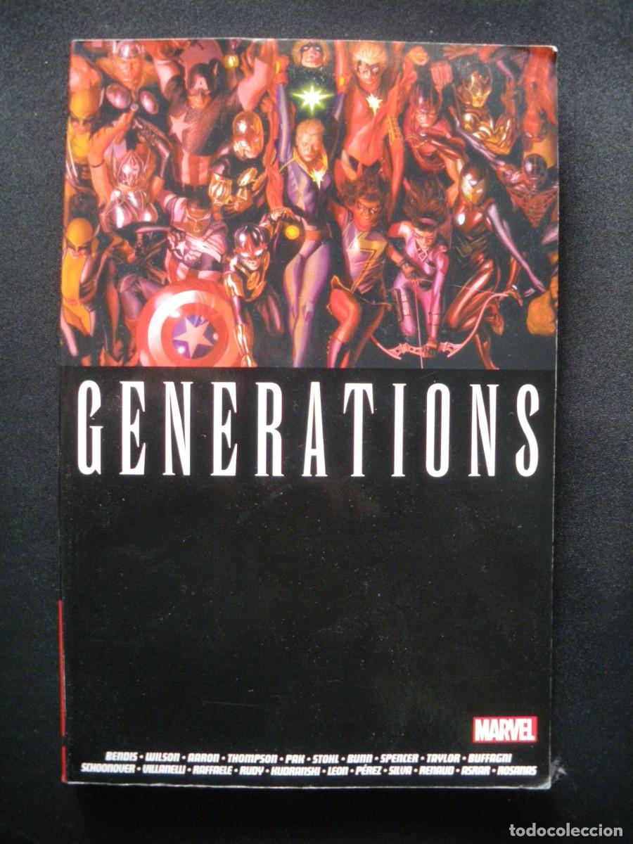Libros: Brian Michael Bendis; G. Willow Wilson; Jason Aaron y otros - Generations (Marvel) - Foto 1