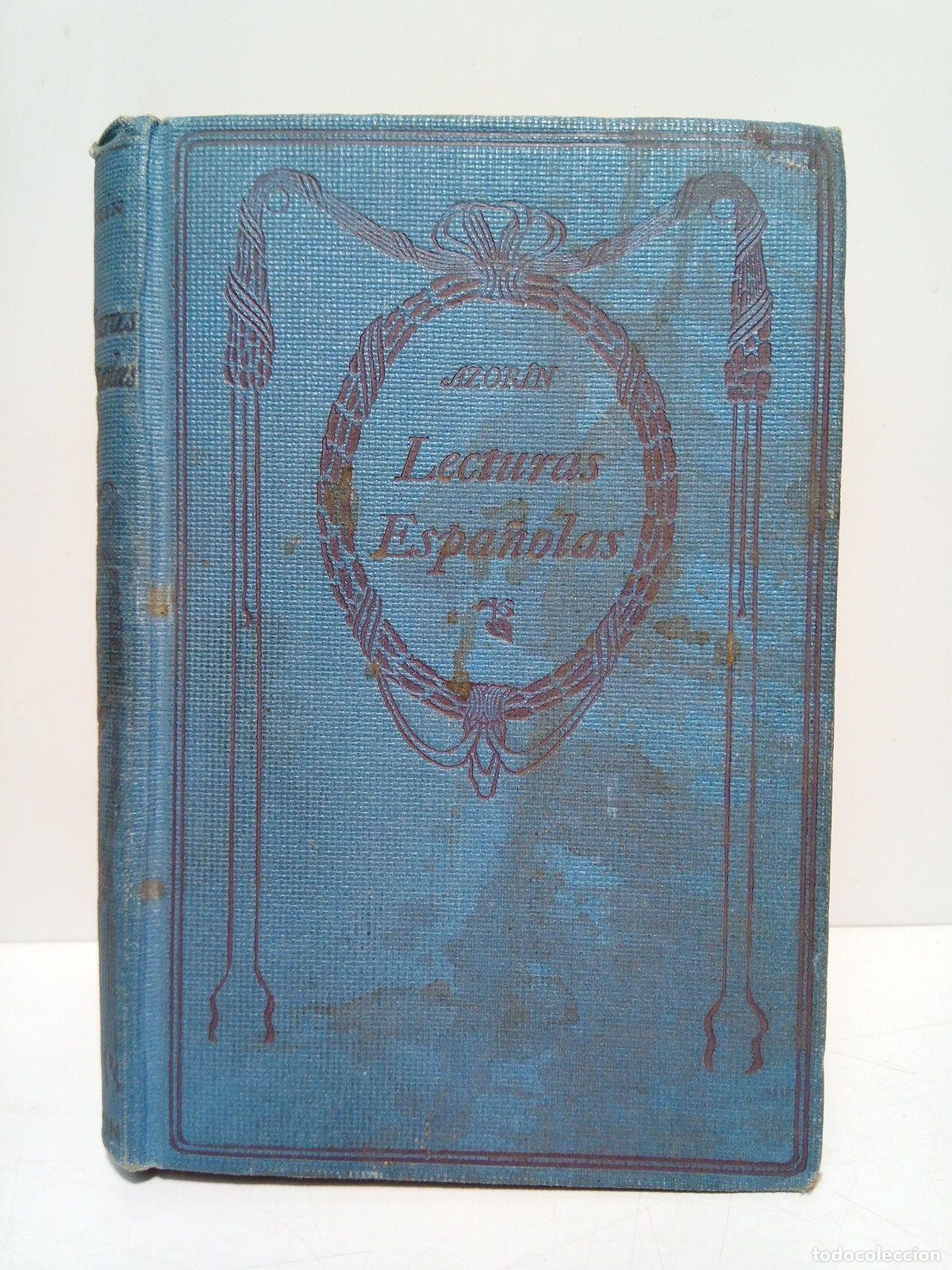 Libros: AZORIN [seud. de &rdquo;Jos&eacute; Mart&iacute;nez Ruiz&rdquo;] - Lecturas Espa&ntilde;olas - Foto 1
