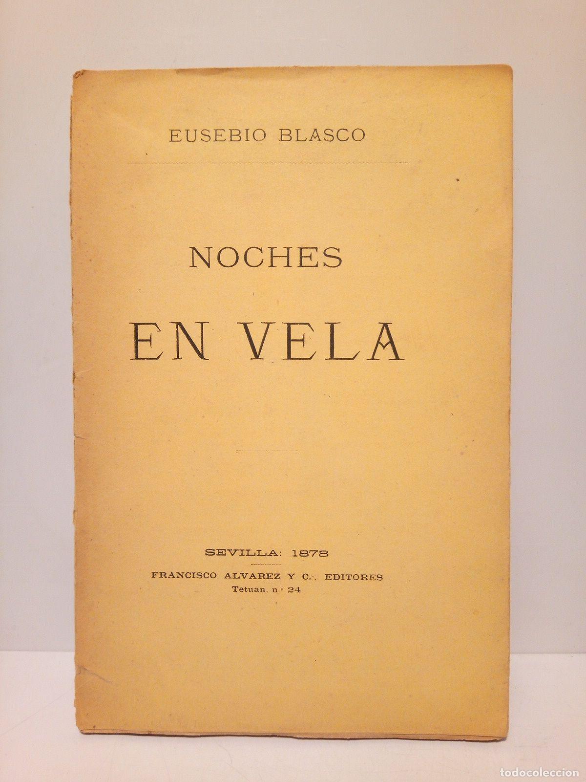 Libros: BLASCO, Eusebio - Noches en vela [Poes&iacute;as] - Foto 1