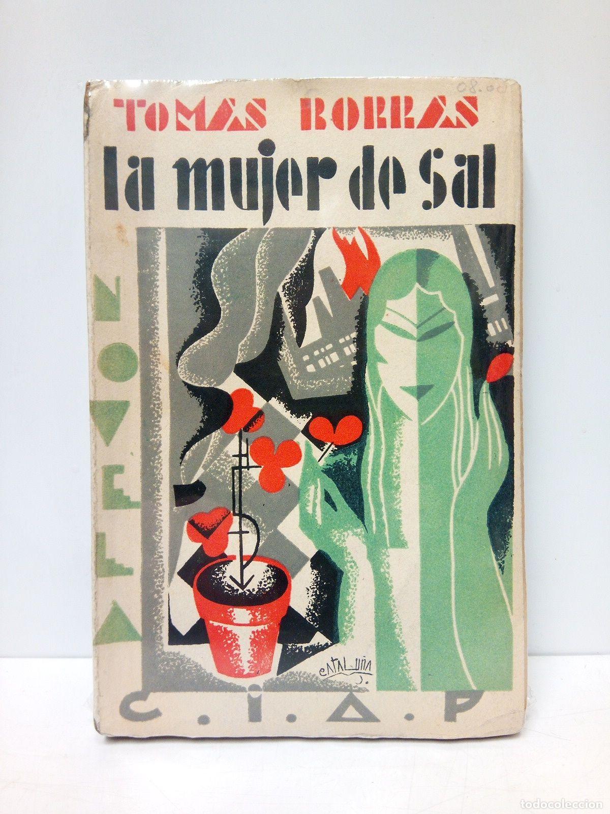 Libros: BORRAS, Tom&aacute;s - La mujer de sal (Novela) - Foto 1