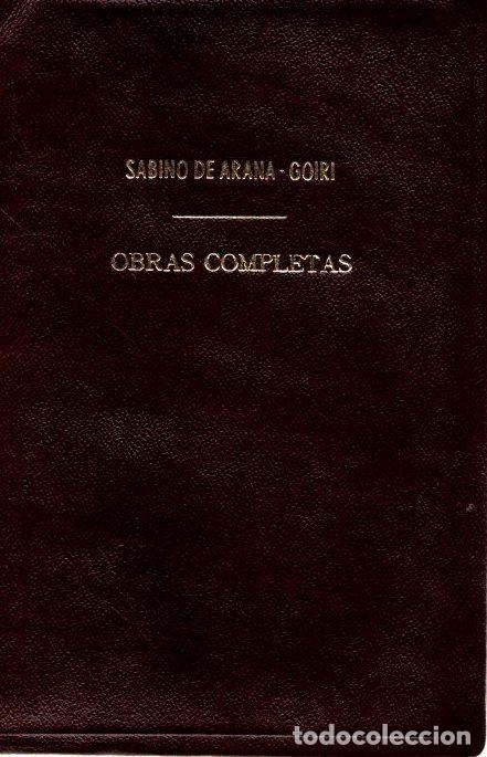 Libros: Obras completas - Arana-Goiri, Sabino de - Foto 1
