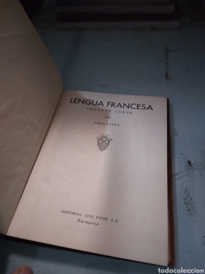 Libros: Lengua francesa ,Segundo curso, Edelvives, Zaragoza - Foto 2