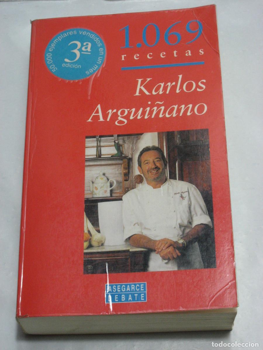 Libros: 1.069 recetas - Karlos Argui&ntilde;ano - Foto 1