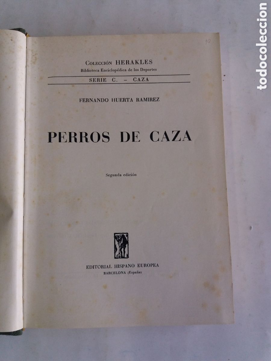 Libros: PERROS DE CAZA. FERNANDO HUERTA. 390 pg. - Foto 2