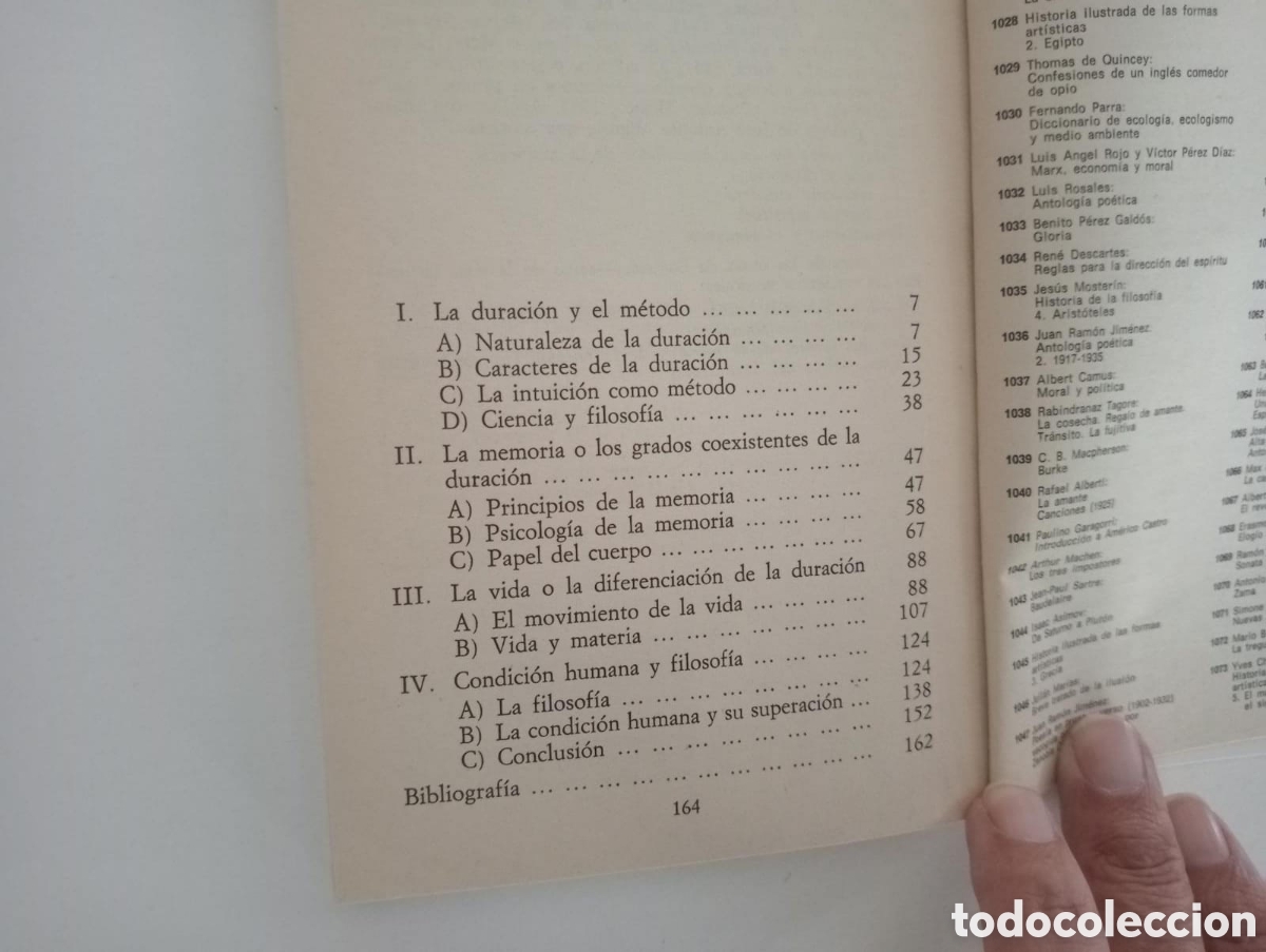 Libros: Memoria y vida / Henri Bergson - Foto 4