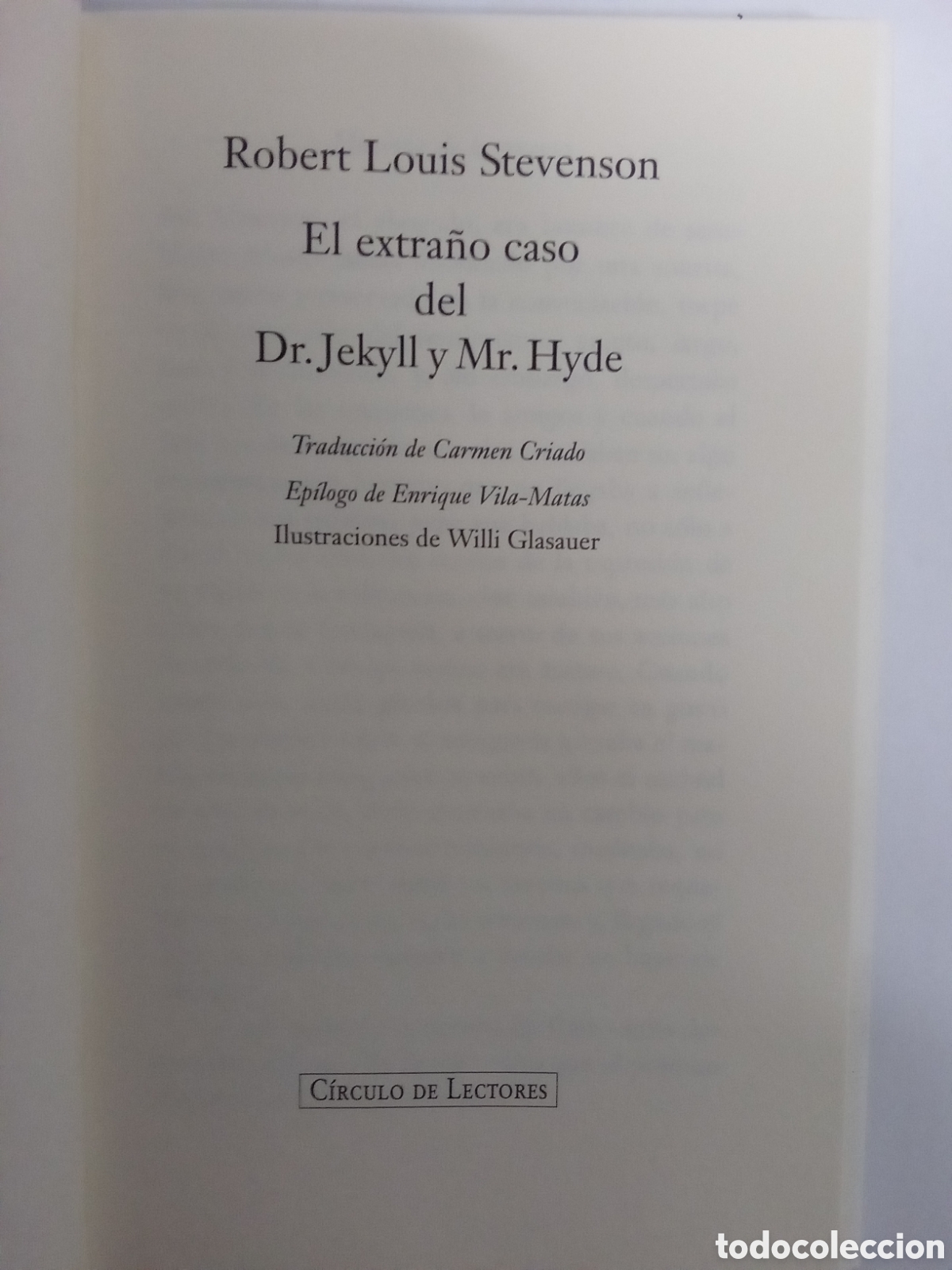 Libros: El extra&ntilde;o caso del doctor Jekyll y Mr Hyde. C&iacute;rculo de lectores - Foto 3