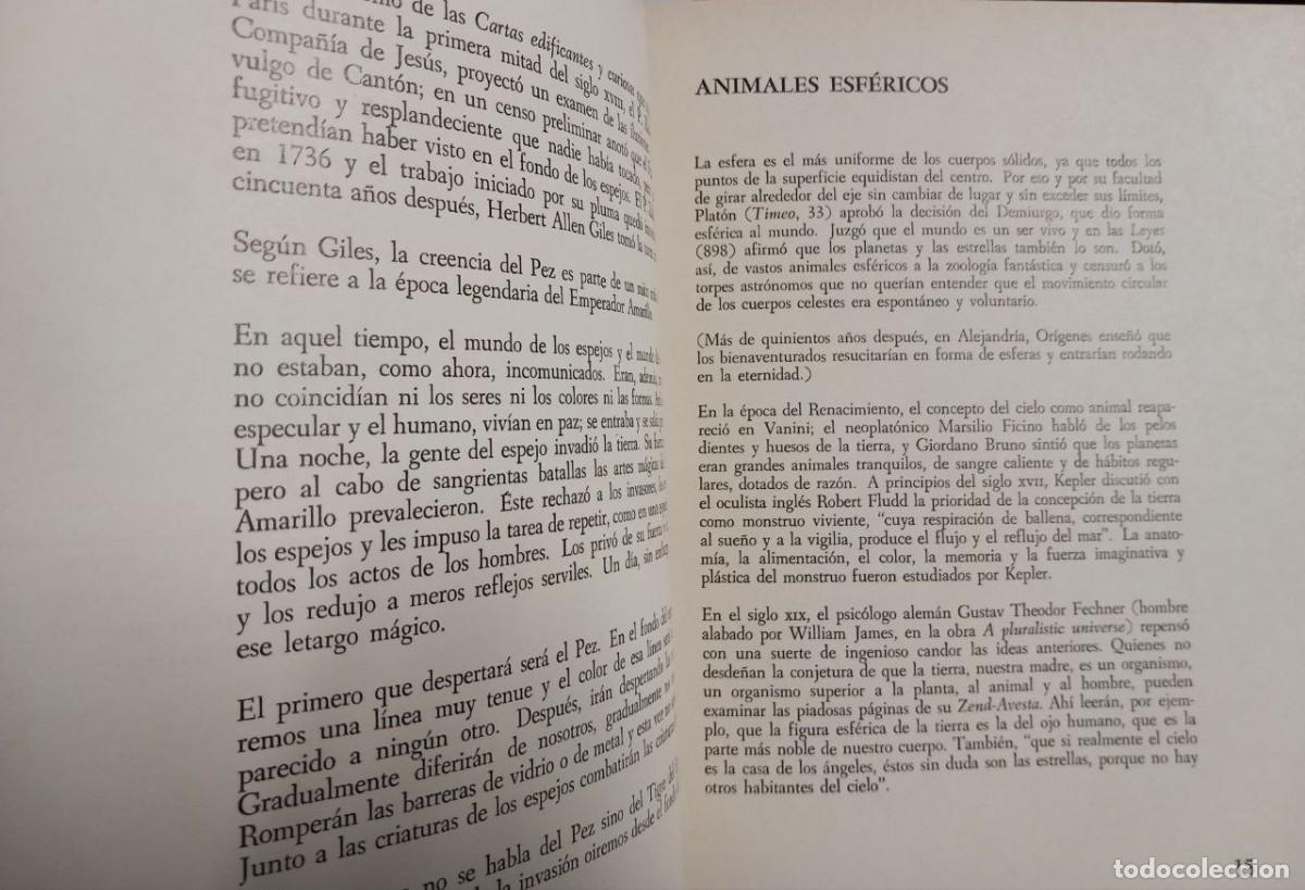 Libros: El libro de los seres imaginarios. - BORGES, Jorge Luis: - Foto 5