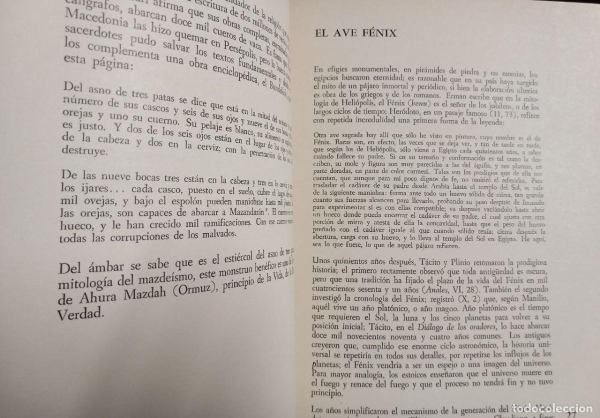 Libros: El libro de los seres imaginarios. - BORGES, Jorge Luis: - Foto 7