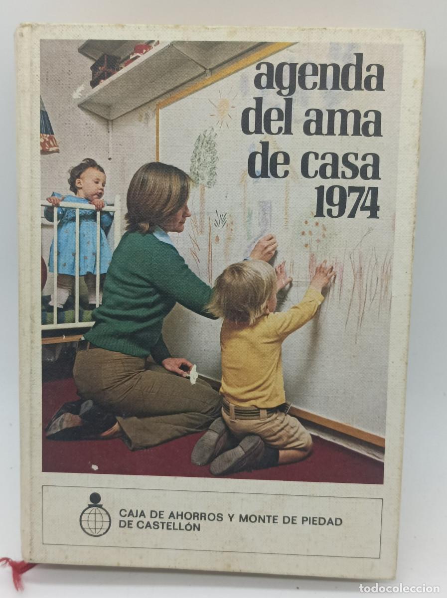 Libros: AGENDA DE LA AMA DE CASA 1974